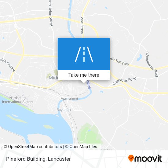 Pineford Building map