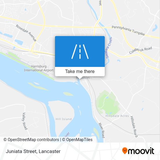 Mapa de Juniata Street