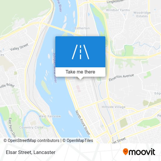 Mapa de Elsar Street