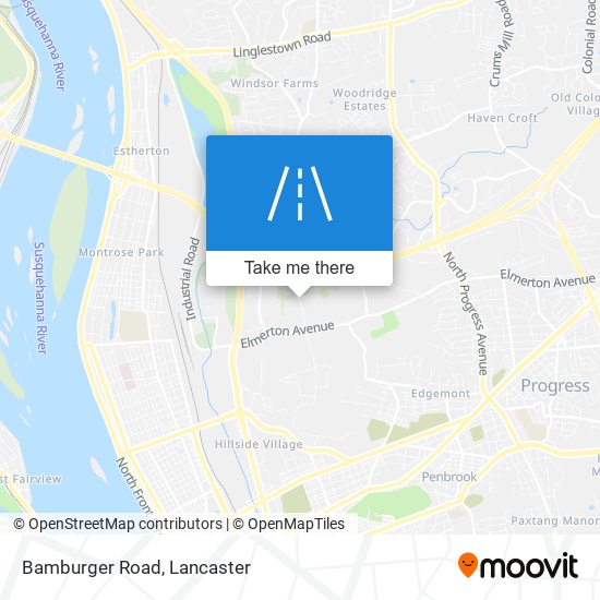 Bamburger Road map