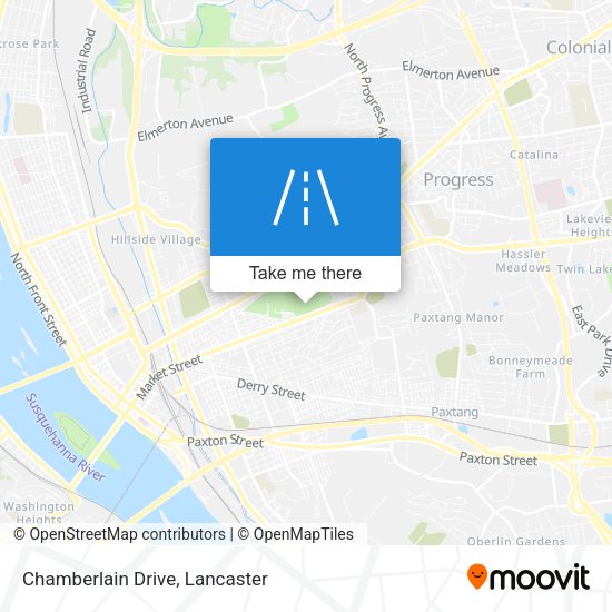 Mapa de Chamberlain Drive
