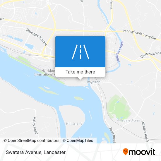 Mapa de Swatara Avenue