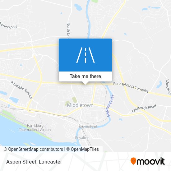 Mapa de Aspen Street