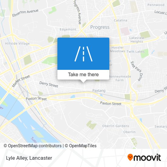 Lyle Alley map