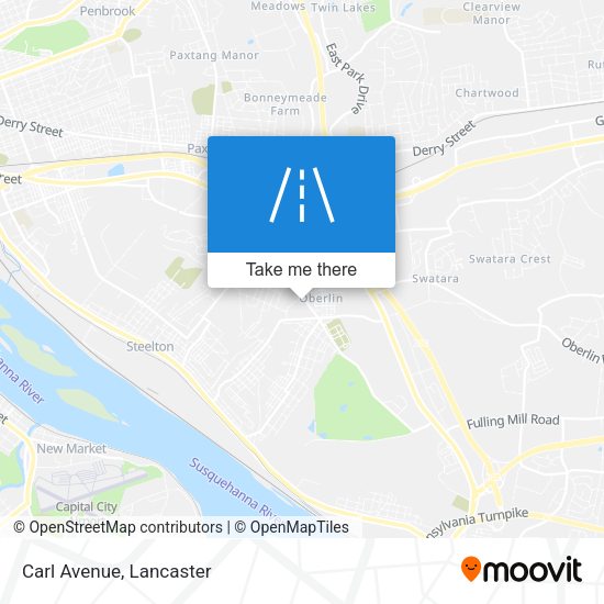 Mapa de Carl Avenue
