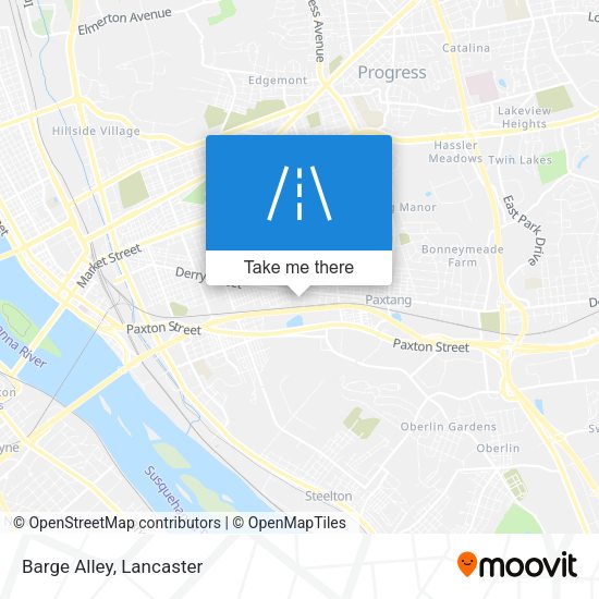 Mapa de Barge Alley