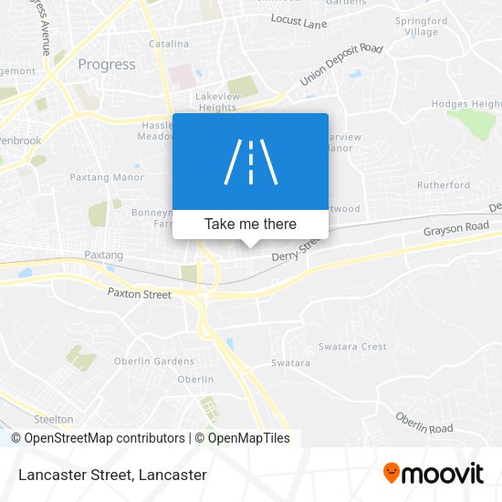Mapa de Lancaster Street
