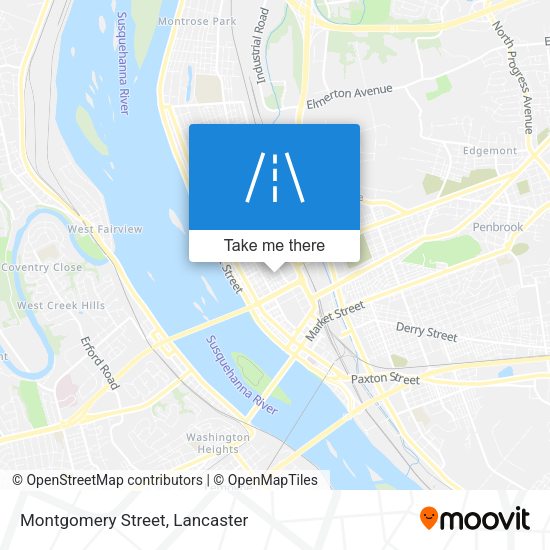 Mapa de Montgomery Street