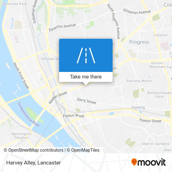 Mapa de Harvey Alley