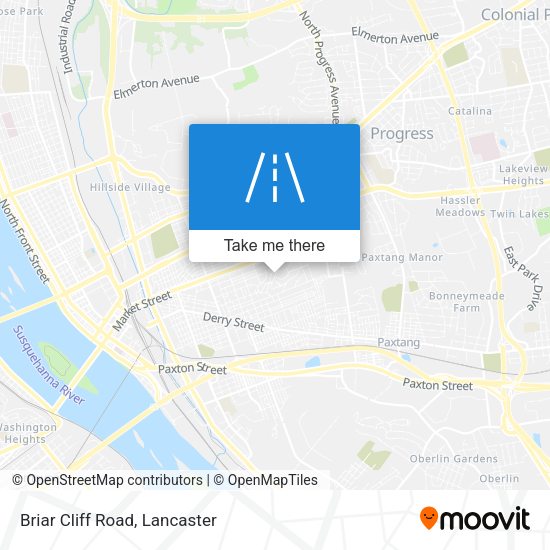 Mapa de Briar Cliff Road
