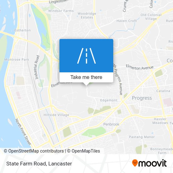 Mapa de State Farm Road