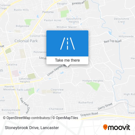 Mapa de Stoneybrook Drive
