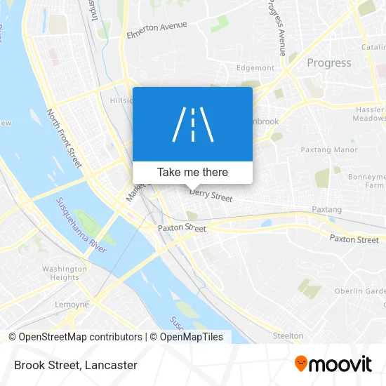 Mapa de Brook Street
