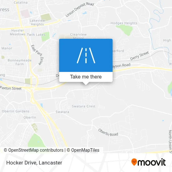 Hocker Drive map