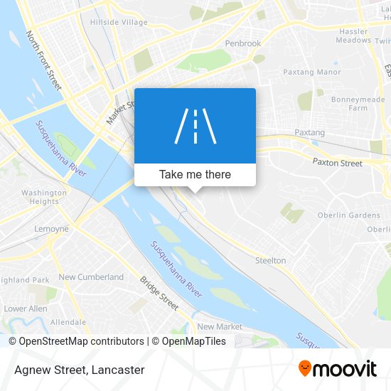 Mapa de Agnew Street