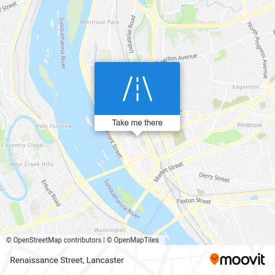 Renaissance Street map