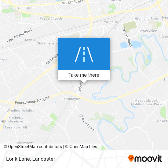Mapa de Lonk Lane