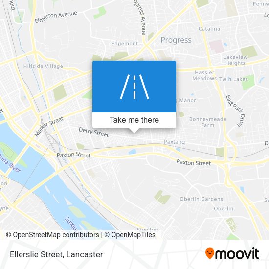 Mapa de Ellerslie Street