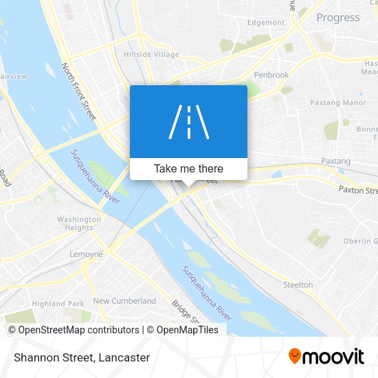 Mapa de Shannon Street