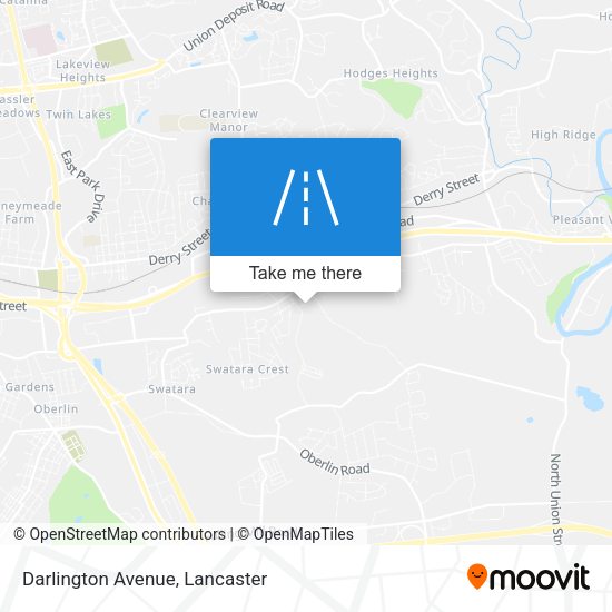 Darlington Avenue map