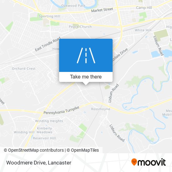 Woodmere Drive map