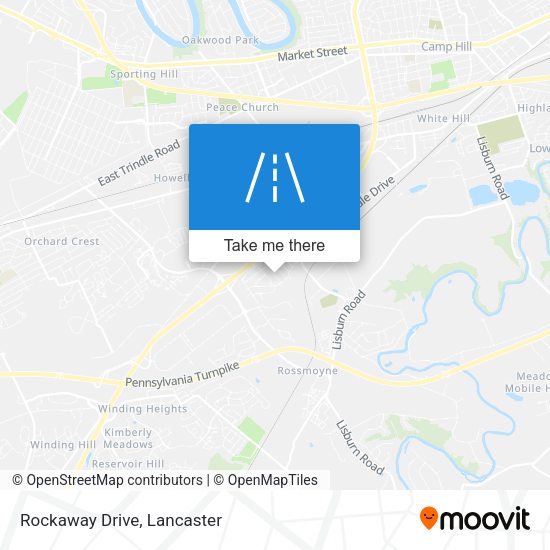 Mapa de Rockaway Drive