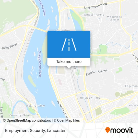 Employment Security map