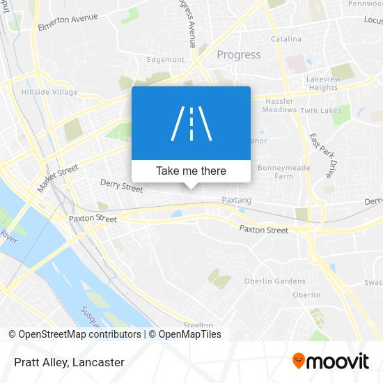 Mapa de Pratt Alley