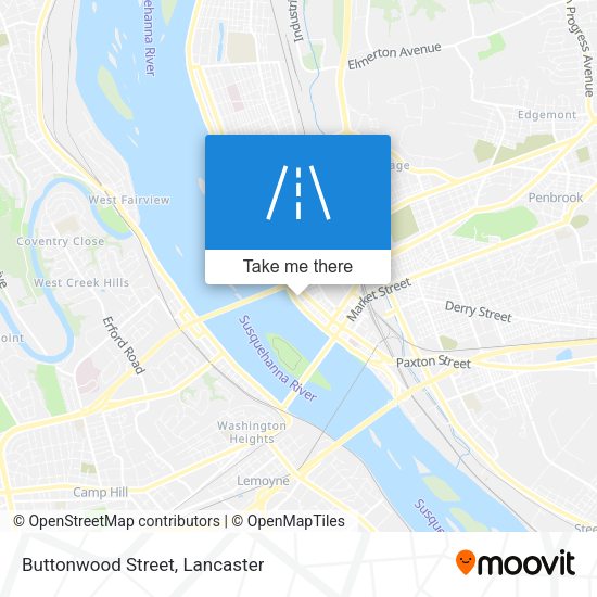 Mapa de Buttonwood Street