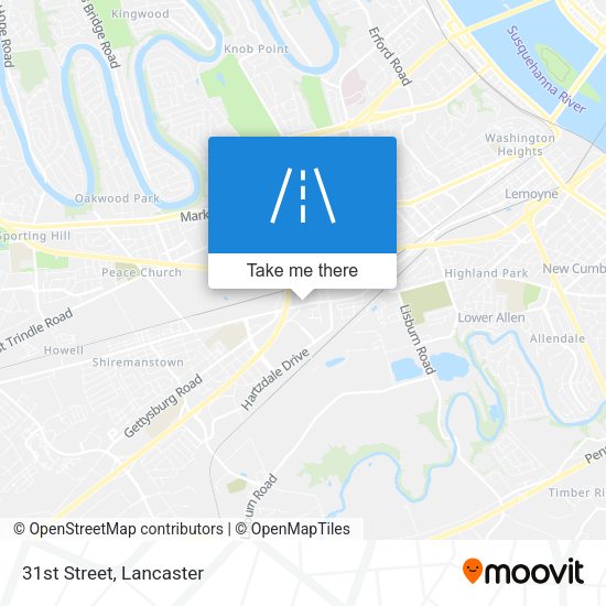 Mapa de 31st Street