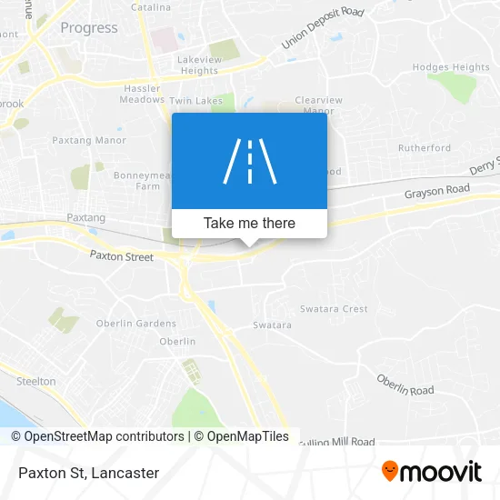 Paxton St map
