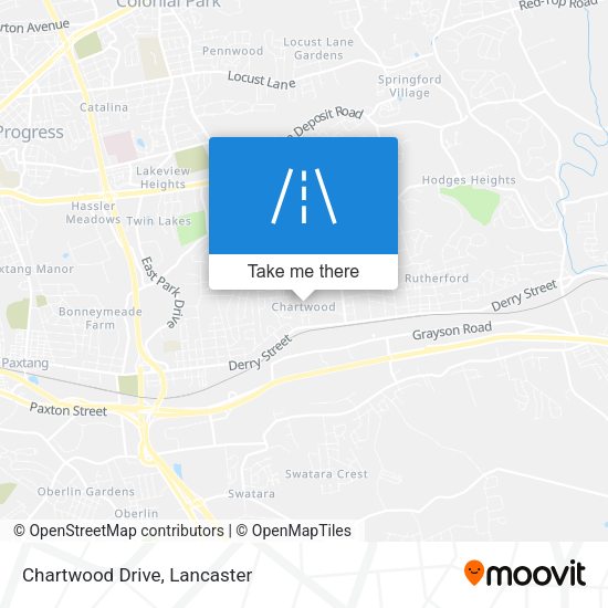 Mapa de Chartwood Drive