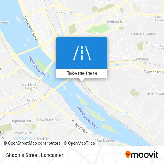 Shaonis Street map