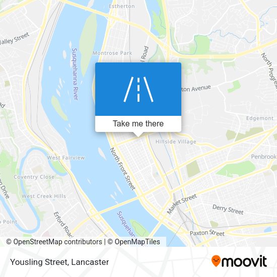 Yousling Street map