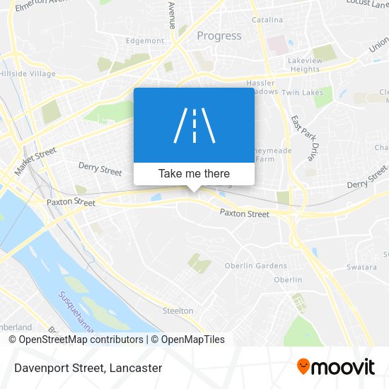 Mapa de Davenport Street
