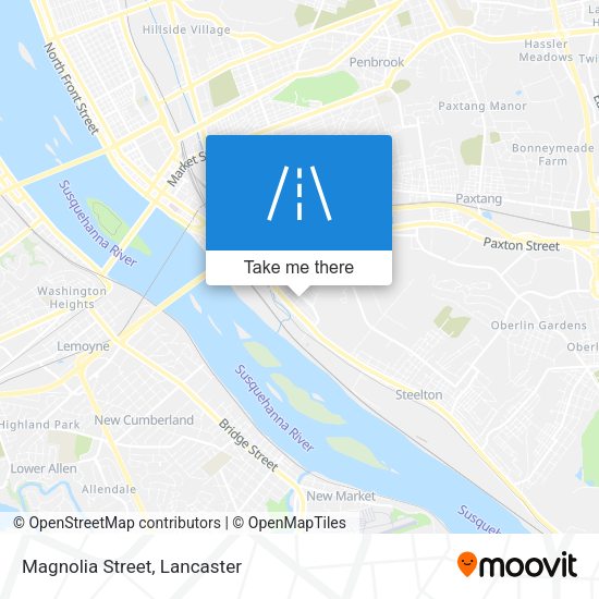 Mapa de Magnolia Street