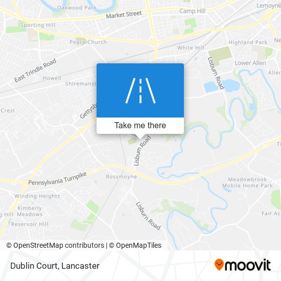 Dublin Court map