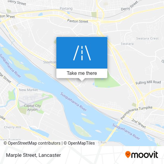 Mapa de Marple Street