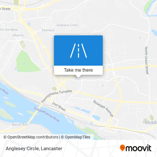 Anglesey Circle map