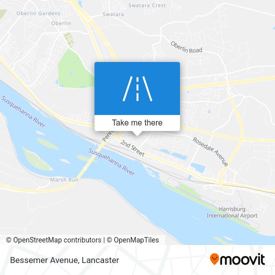Mapa de Bessemer Avenue