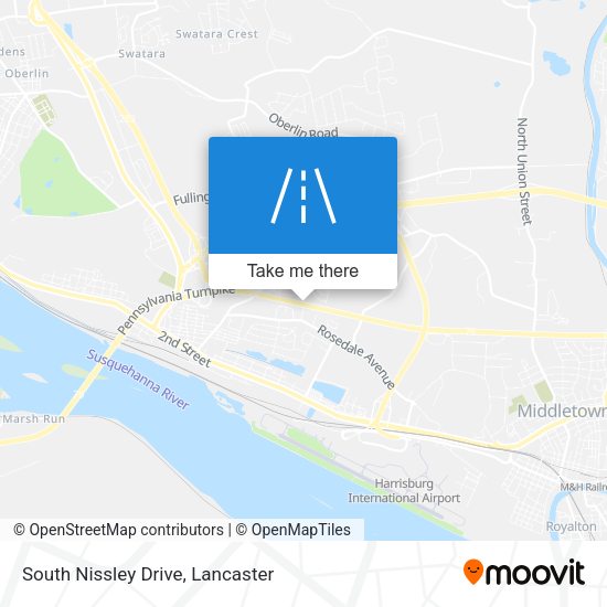 South Nissley Drive map