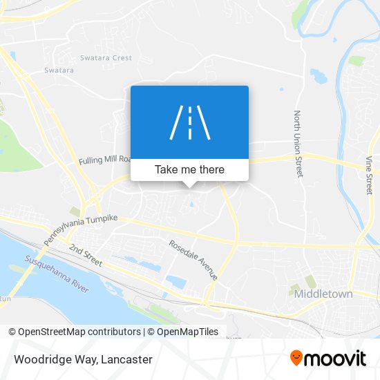 Woodridge Way map