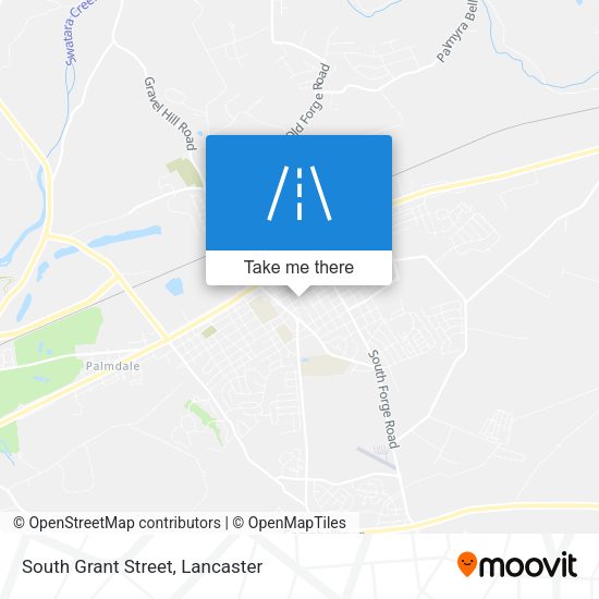 Mapa de South Grant Street
