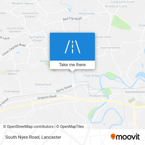 Mapa de South Nyes Road