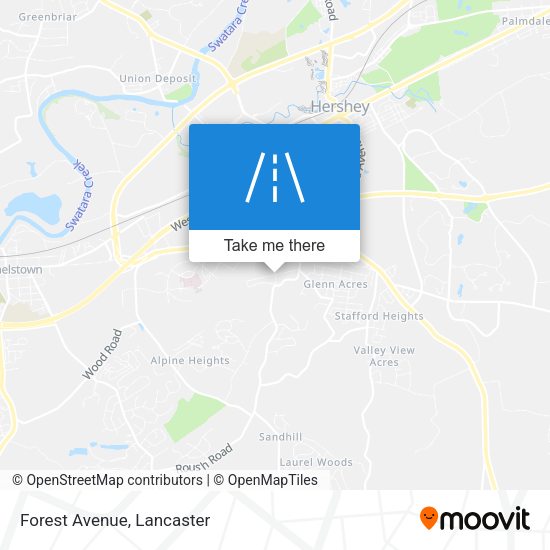 Mapa de Forest Avenue