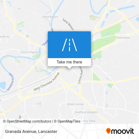Mapa de Granada Avenue