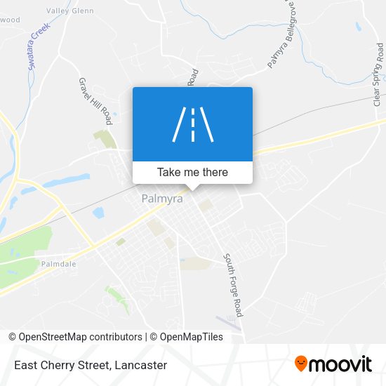 Mapa de East Cherry Street