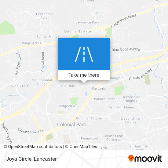 Mapa de Joya Circle