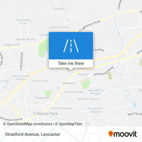Mapa de Stradford Avenue