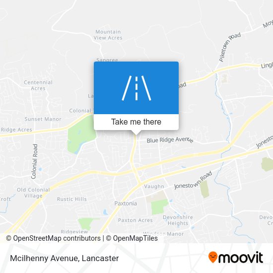 Mcilhenny Avenue map